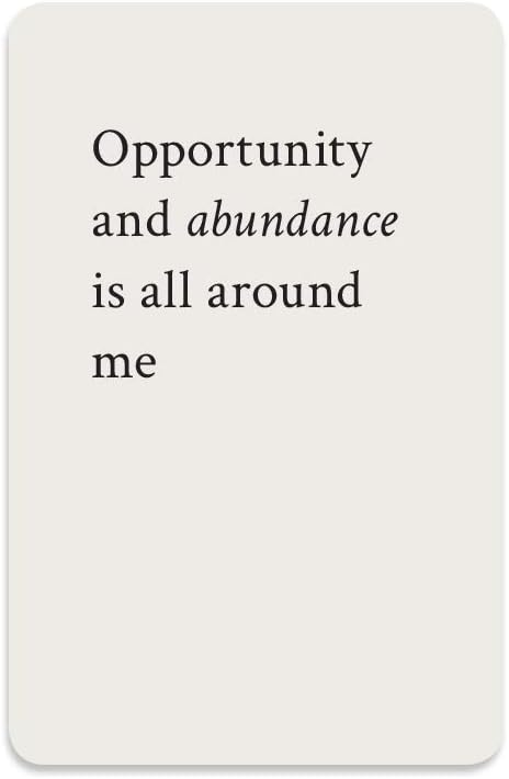 Affirmation Deck Cards