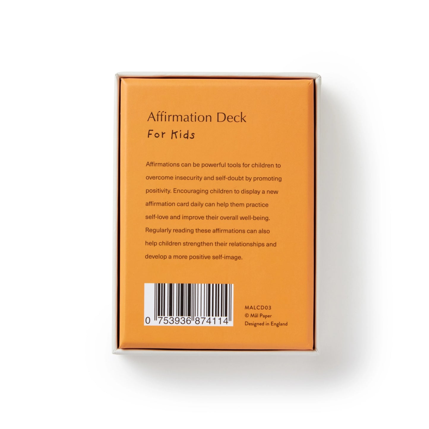 Affirmations Kids Card Deck - Mindfulness