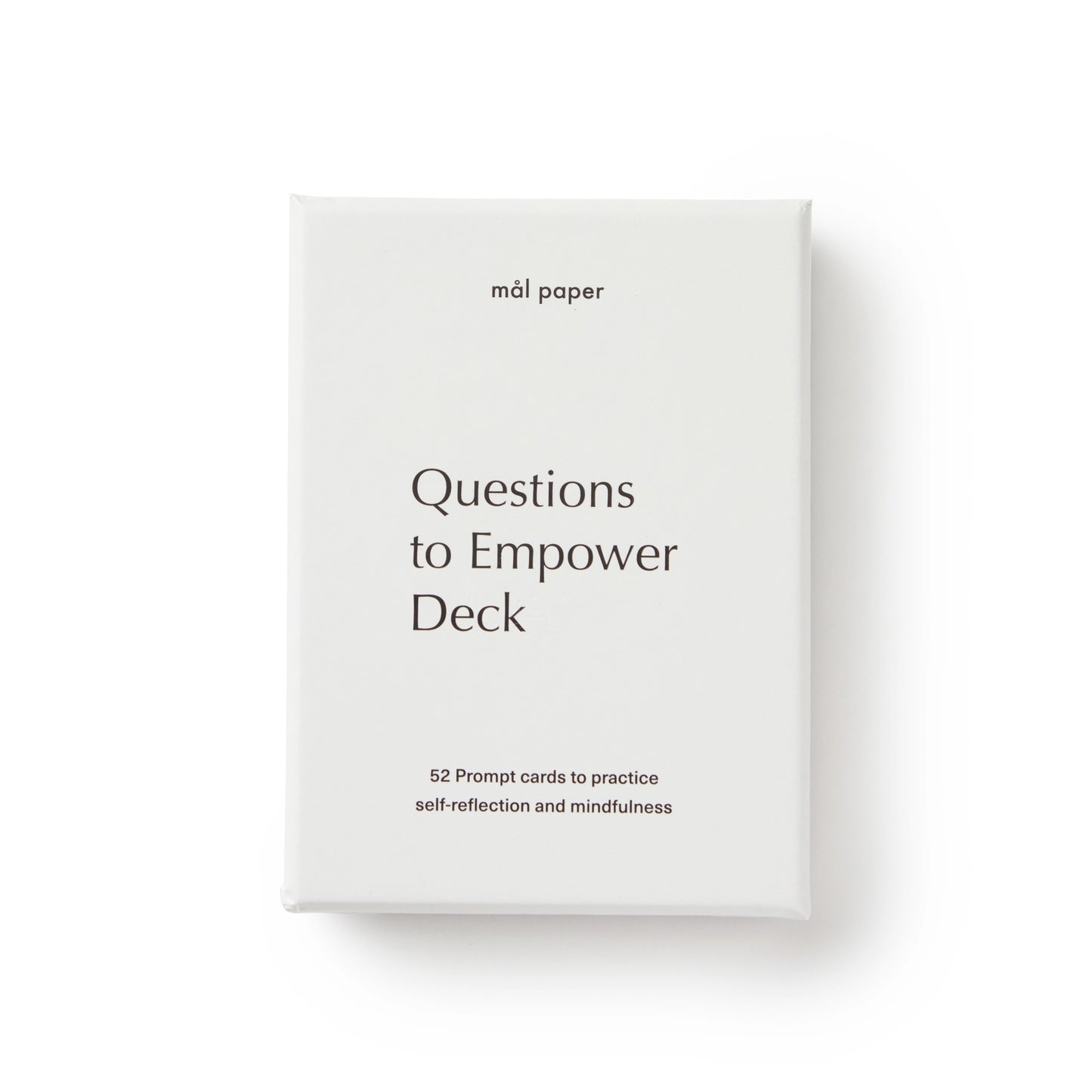 Questions To Empower Card Deck - Mindfulness Gift - Wellness