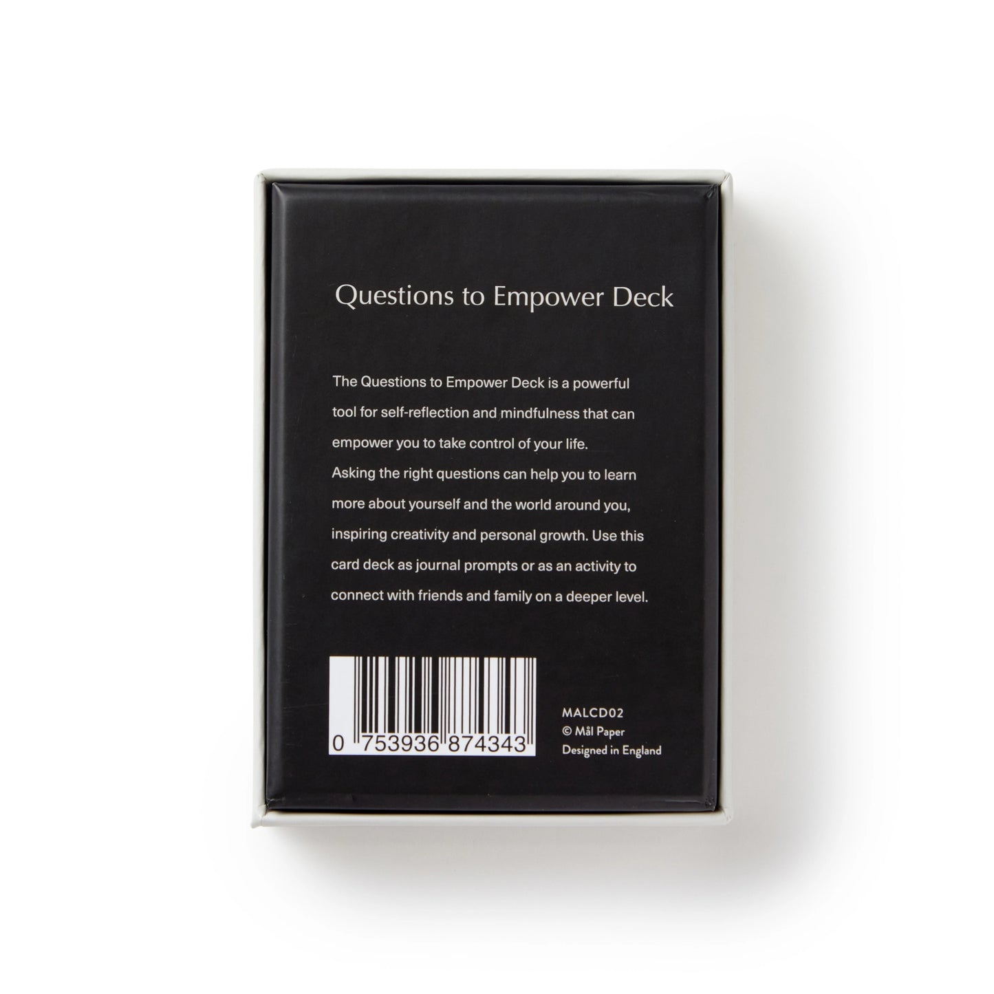 Questions To Empower Card Deck - Mindfulness Gift - Wellness