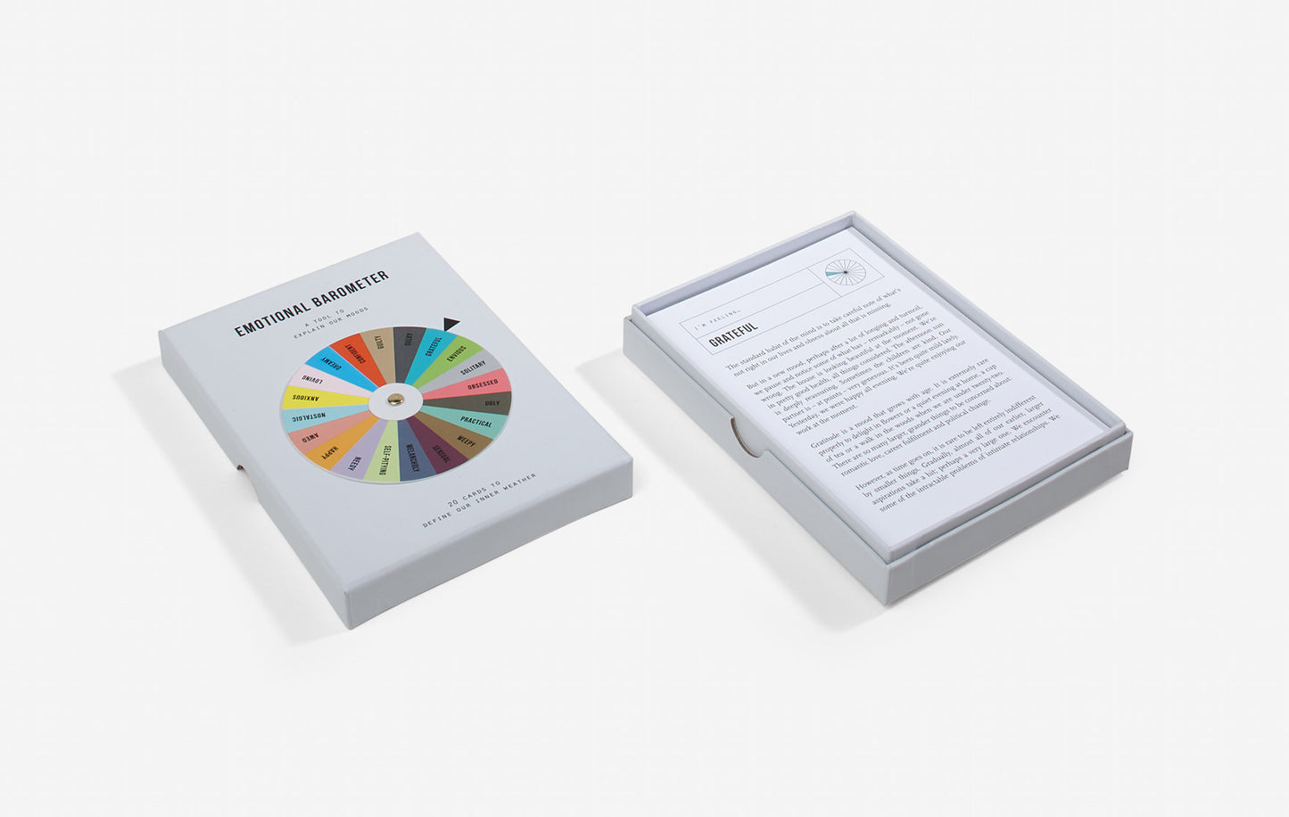 Emotional Barometer, Mood Tracker Cards